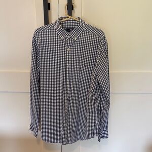 Classic Vineyard Vines Gingham Checkered Men’s Long Sleeve Button Down Size L